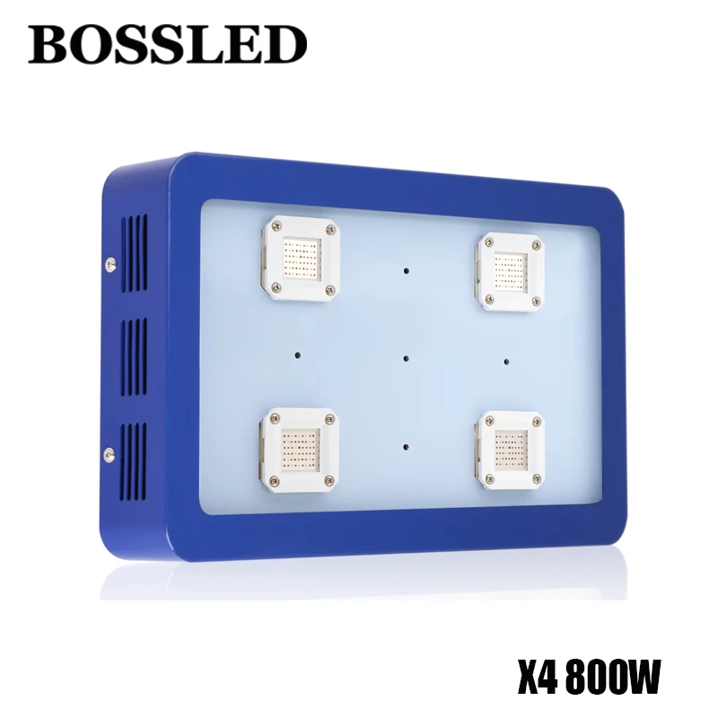 BOSS светодиодный X4 800W grow светильник полный спектр для комнатных растений