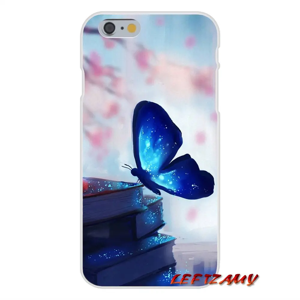 Гибкий силиконовый чехол для iPhone X XR XS MAX 4 4S 5 5S 5C SE 6 6S 7 8 Plus ipod touch Life Is stranna butterfly |