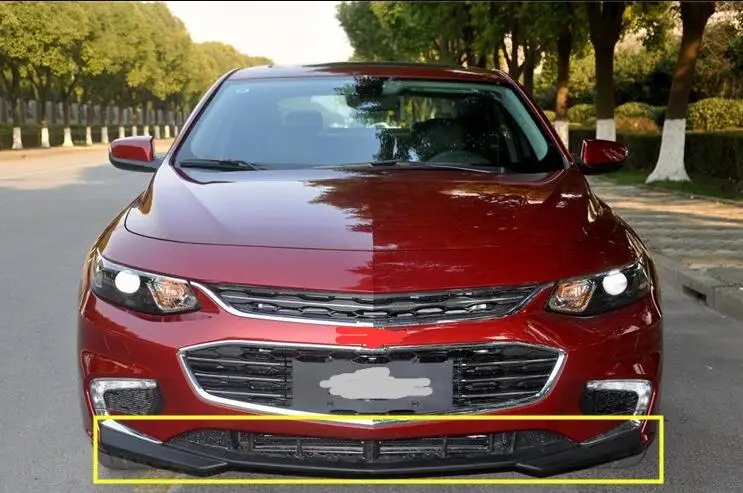 Подходит для Chevrolet Malibu XL- Смола автомобиля передний и задний бампер протектор стиль - Цвет: Need to paint yourse