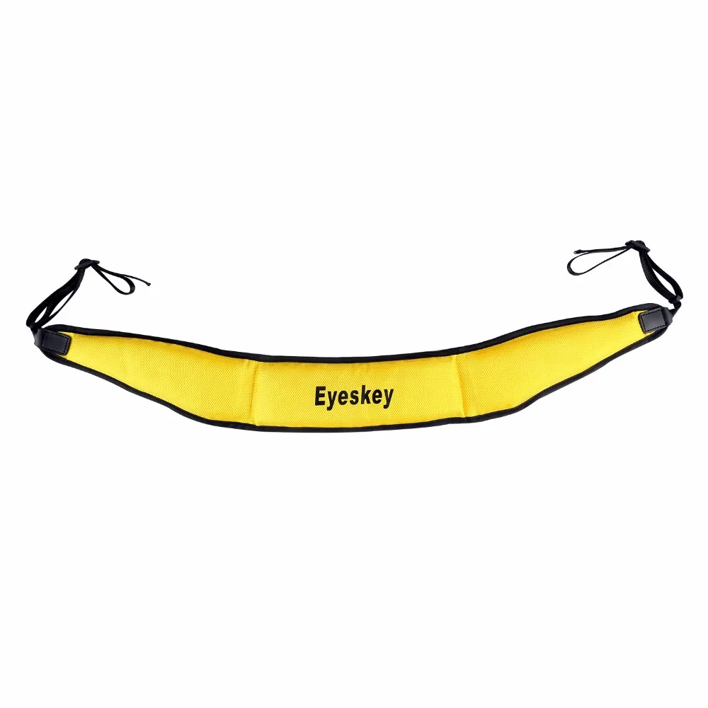 Желтый плавающий ремешок для водонепроницаемой камеры/бинокулярной подводной