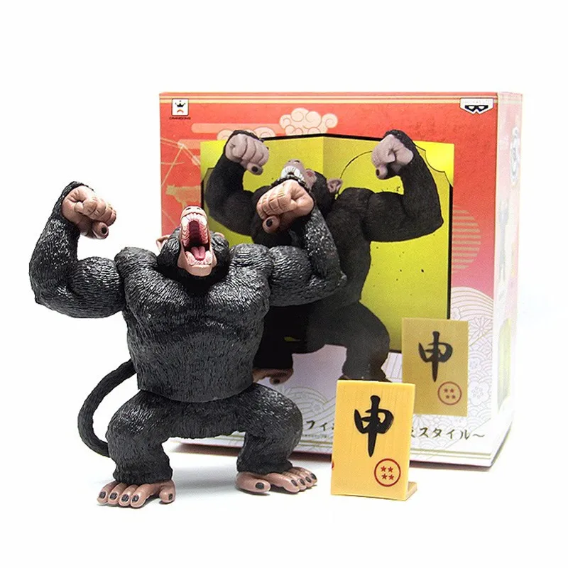 Кукла Dragon Ball Z Kakarotto Super Saiyan Son Goku Gorilla Beringei MSP ПВХ 13 см G500|son goku|anime dragon ballaction figure |