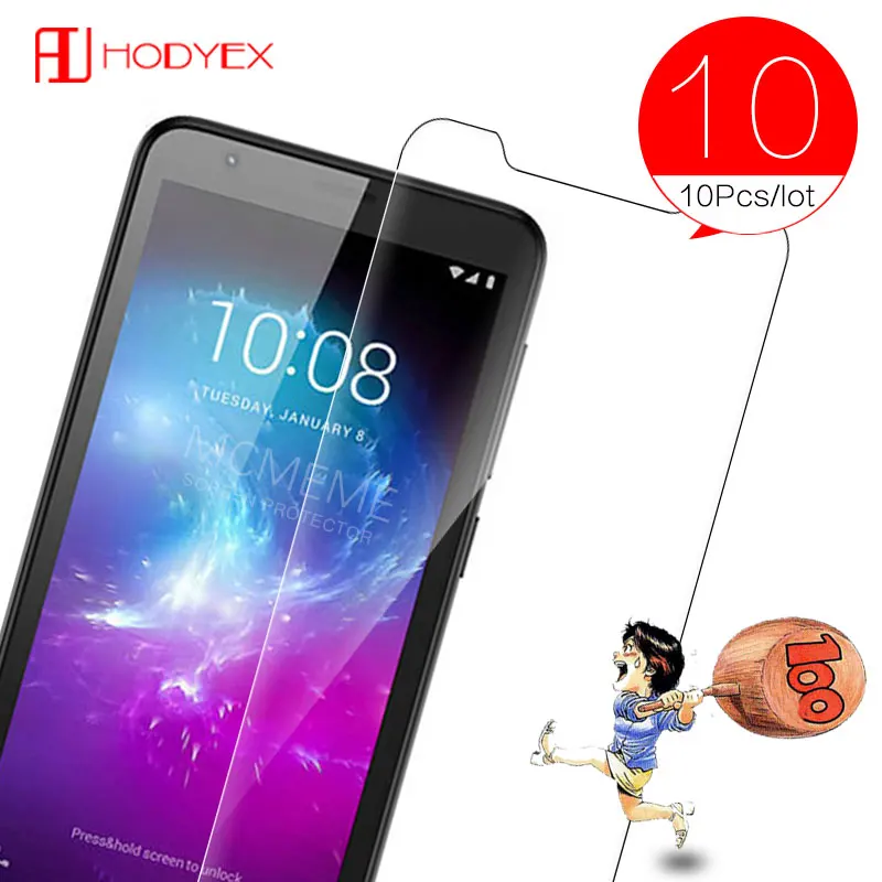 10 шт. закаленное стекло для zte Blade L8 протектор экрана 2.5D 9H A3 2019 защитная