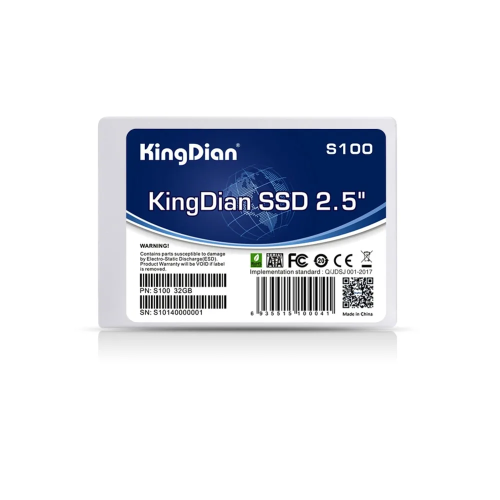 S100-32GB) KingDian SSD жесткий диск 32G 2,5 SATA2 для KKPOS тонкий Клинт ноутбук SSD 32GB