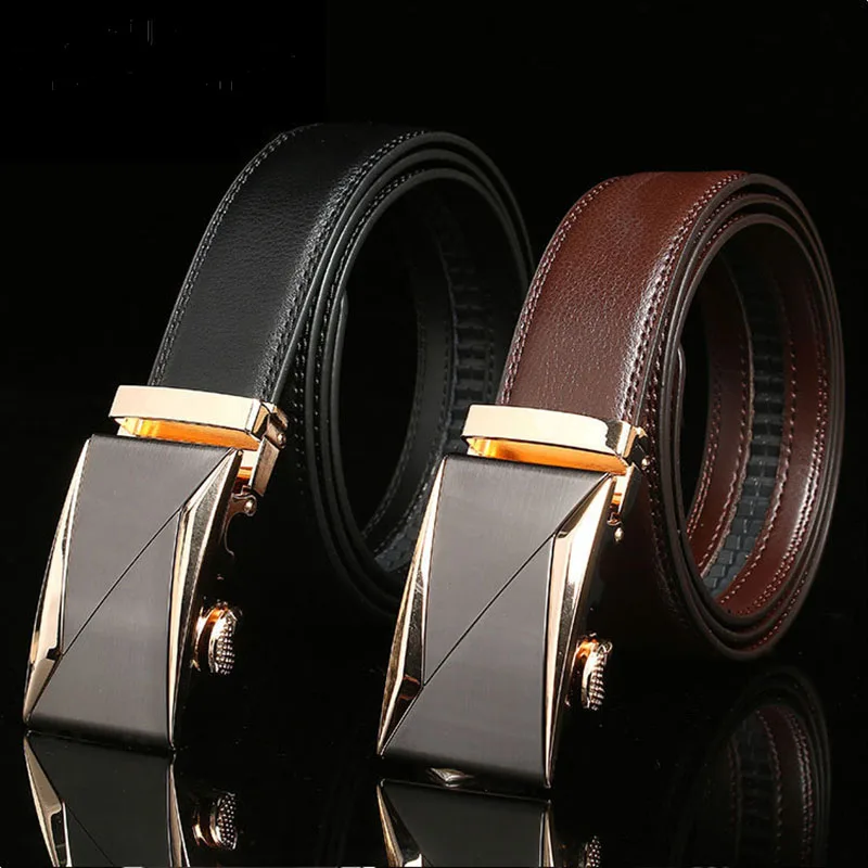 

Best YBT New Men Belt PU leather Alloy Automatic buckle Belt Business affairs personality Hot Selling Casual Men Belt