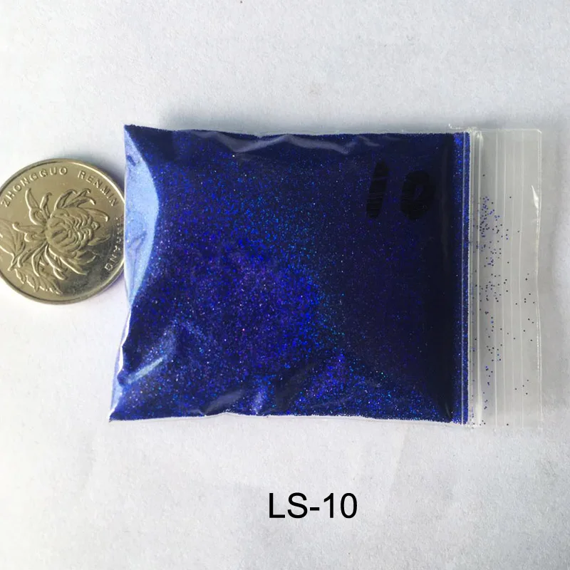 LS-10 Rikonka 10G голографический блестящий порошок Сияющий сахар ногтей Блеск Лидер продаж пыли порошок для ногтей искусство украшения 21 Цвета - Цвет: LS-10