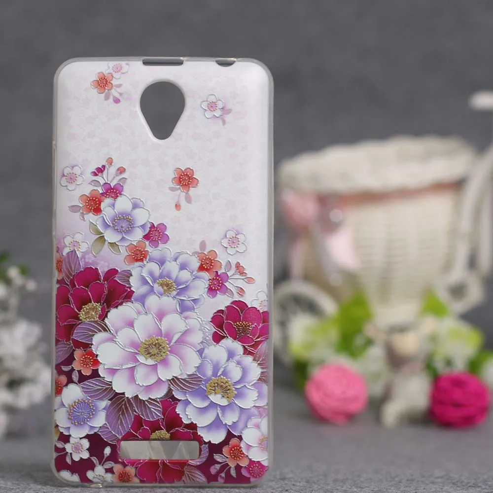 Новейший Модный чехол с 3D рельефным принтом для Lenovo A5000 телефона мягкие чехлы из