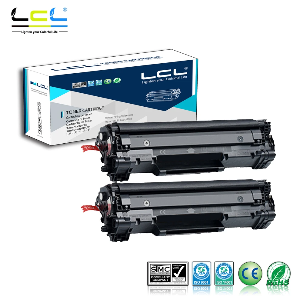 

LCL (партия груза меньшей, чем грузовместимость вагона 78A CE278A CE278 278A (2 штуки в упаковке черный) Тонер картридж совместимый тонер-картридж для hp LaserJet M1530/M1536dnf/M1537dnf/M1538dnf/M1539dnf