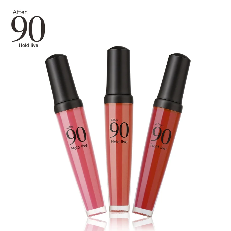 Стойкая водостойкая жидкая губная помада HOLD LIVE нюдовый блеск для губ макияж