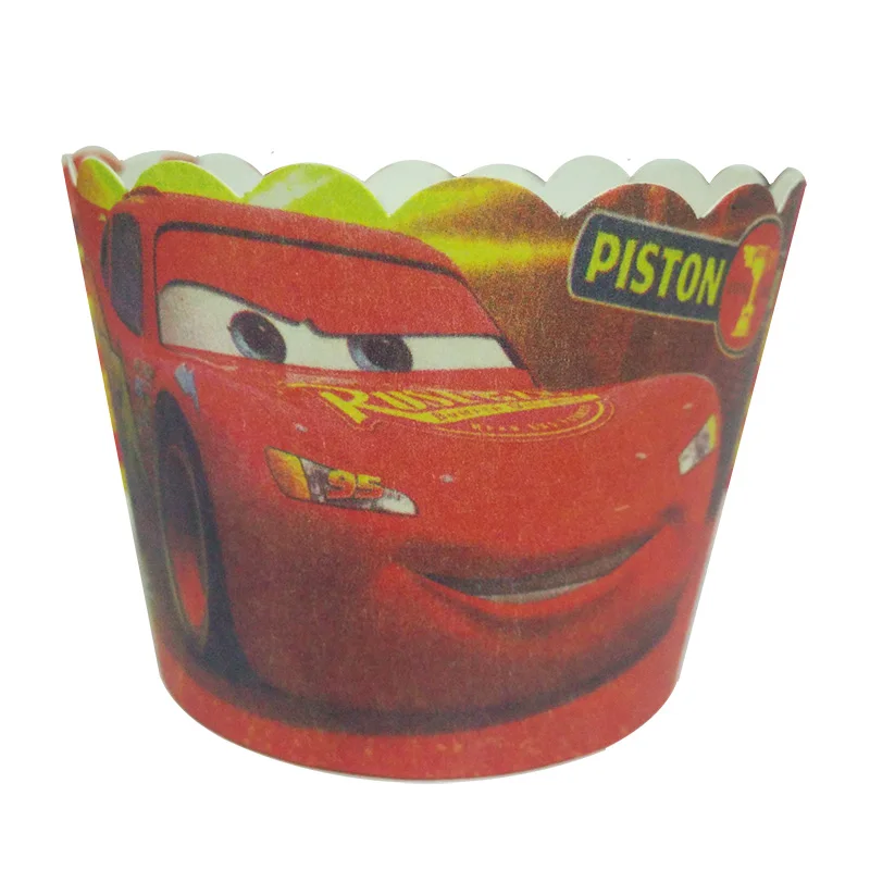 100 шт. машины Маккуин поршневая бумага торт кекс чашки лоток вкладыши выпечки