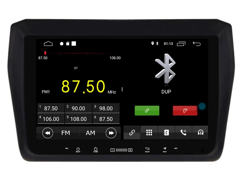 Deluxe Edition автомобильный Android 9 0 плеер для Suzuki SWIFT 2018 стерео автомобильные Планшеты 4G