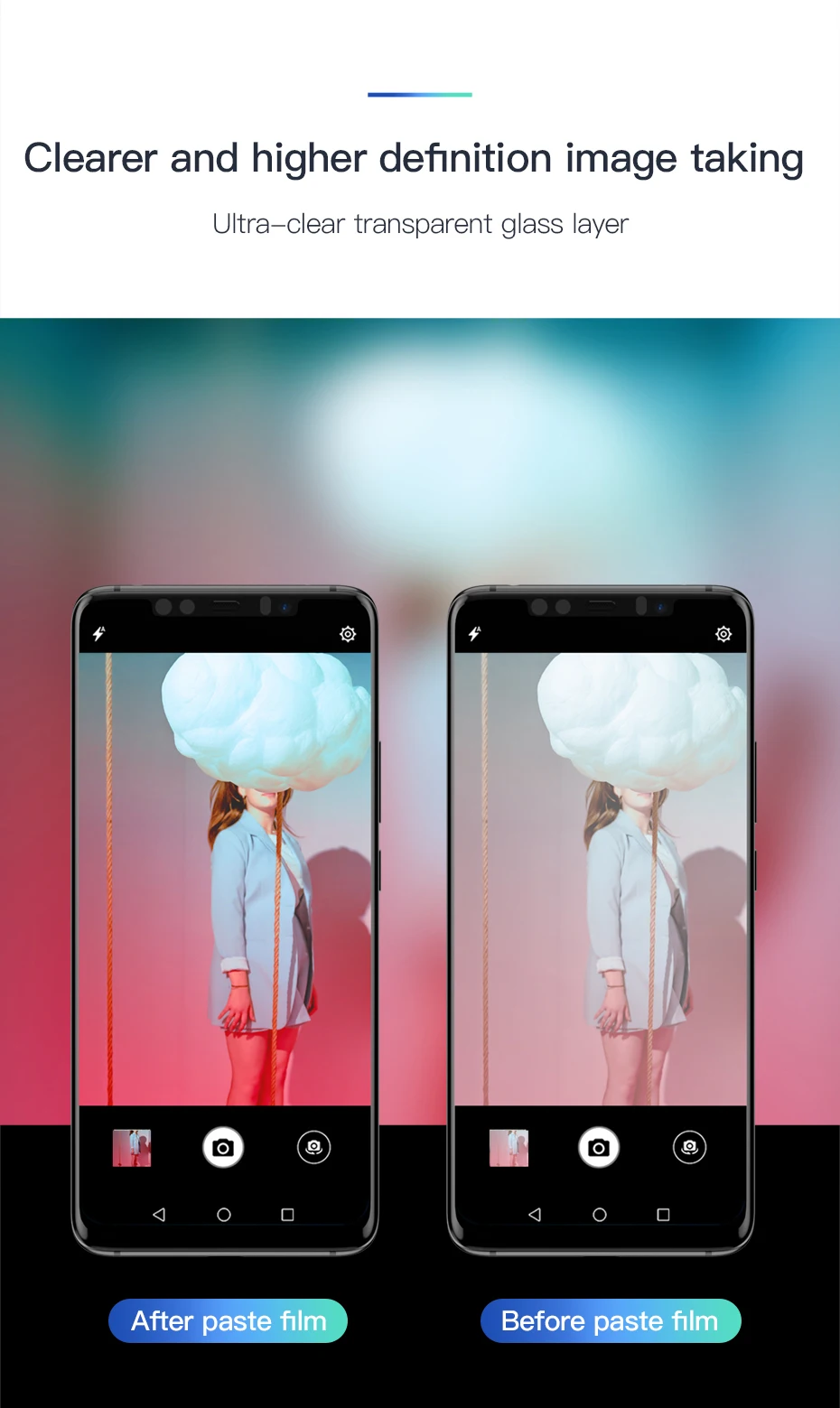 Baseus 0,2 мм закаленное стекло объектив камеры для huawei mate 20 Pro задняя камера стекло экран протектор Защитная пленка для mate 20 X