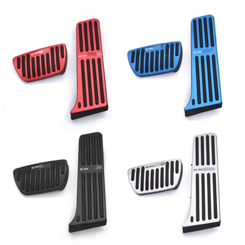 Автомобильный Алюминиевый сплав педаль тормоза газа на ногу акселератора