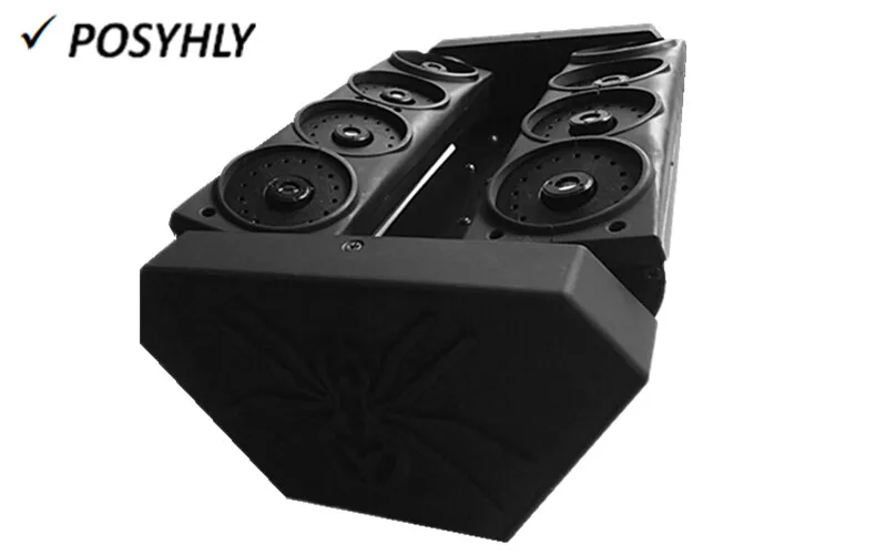 RGB led Паук свет движущаяся головка лазерные огни dmx512 управления луч света