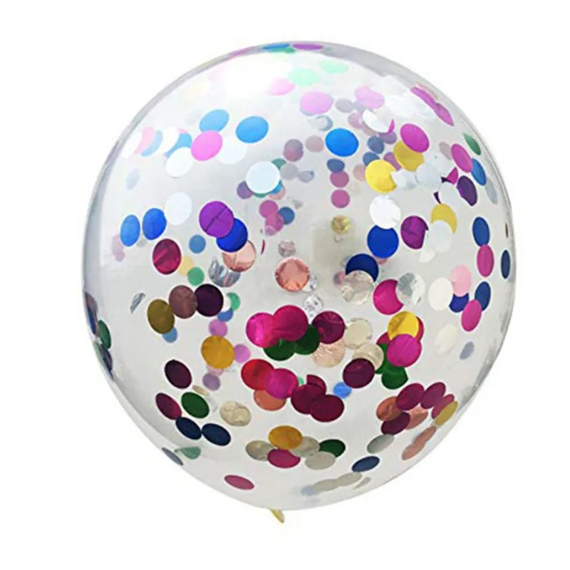 Confetti Multi 12 шт./лот печатных 30 40 50 60 70 золотистый и черный шары из латекса из метала золотого цвета Декор ко дню рождения вечерние тонкие браке Anniversa воздушные шары - Цвет: Confetti Multi