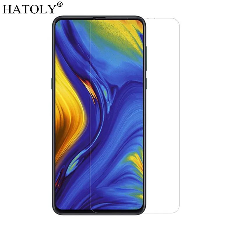 2 шт. закаленное стекло для xiaomi mi x 3 ультратонкая Защитная пленка экрана HATOLY