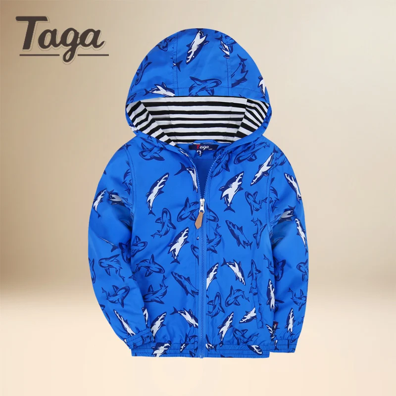 TAGA/2018 Новая модная куртка для мальчиков с длинным рукавом Повседневное