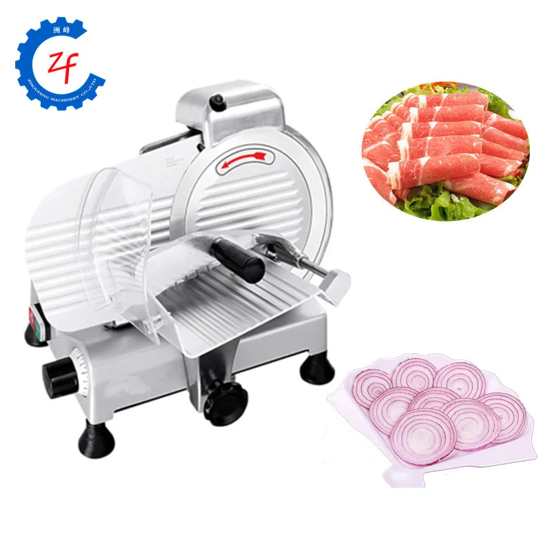 

Mini electric meat slicer mutton roll frozen beef cutter lamb Vegetable cutting machine stainless steel mincer 220V