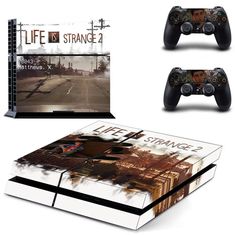 Игровая жизнь странная 2 PS4 игровая Крышка для наклейка playstation 4 консоль и
