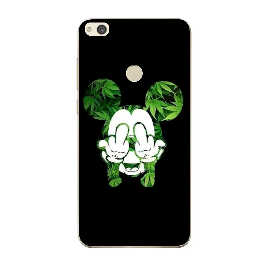 Мягкий силиконовый чехол из ТПУ с милым рисунком Минни для huawei Y3 2017 Y5 P8 Lite |