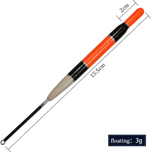 FISH KING бренд 10 шт./лот поплавок Flotteur Peche для ловли карпа 2 г 3 г 4 г 5 г Pesca Acesorios - Цвет: Цвет: желтый