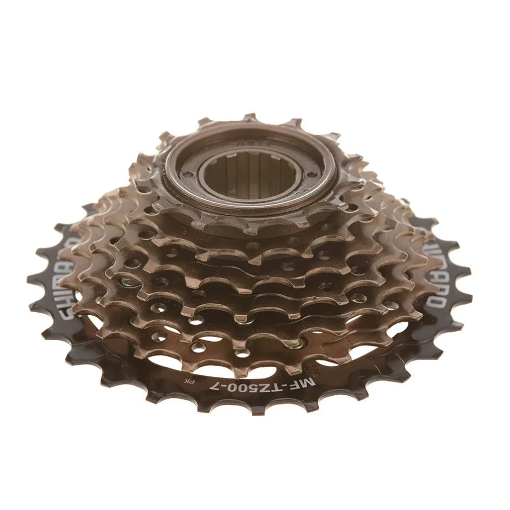 Оригинальный SHIMANO Tourney велосипед MF TZ500 7 Freewheel 14 28 T/14 34 T сталь для MTB дорожный