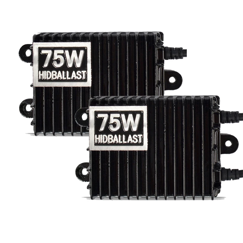 Niscarda 150W 100 Вт 75 Вт 55 Вт 35 Вт замена балласт Xenon HID комплект фар H1 H3 H4 H7 H11 H27 9005 9007 9006 9004 H8 H9 - Цвет: 75W 2pieces Ballast