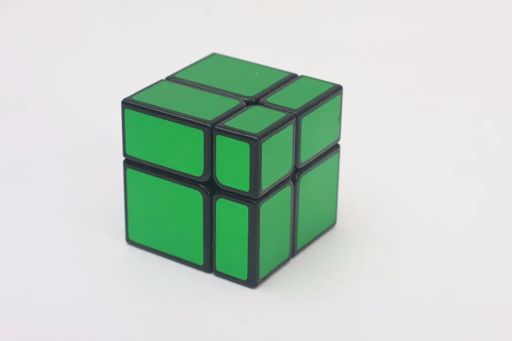 HelloCube зеркальный блок 2x2 куб матовый магический головоломка Cubing скорость литой с