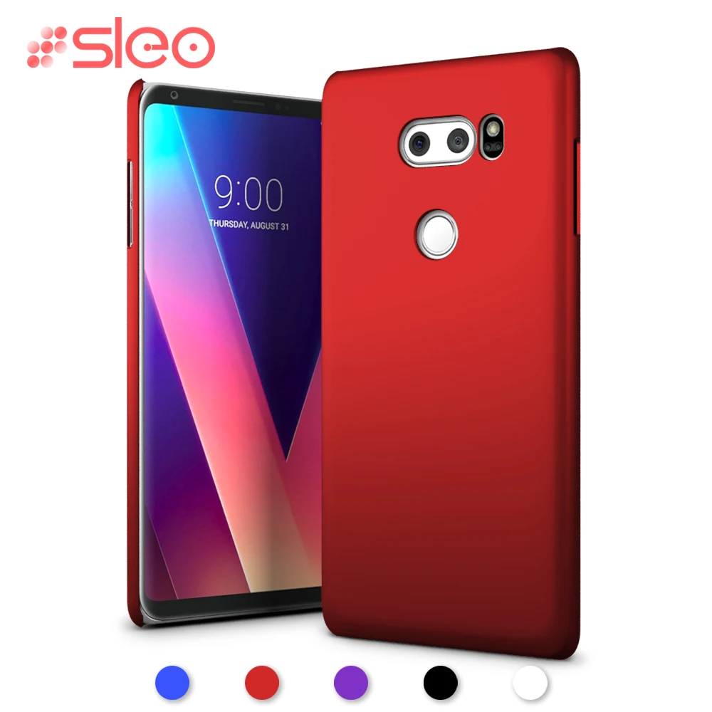 SLEO жесткий чехол для телефона lg V30 ультра тонкий матовый защитный v30 |