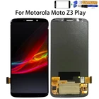 6,0 дюймовый экран для Motorola Moto Z3 Play, ЖК-дисплей, сенсорный экран, дигитайзер, в сборе, запасные части для Moto xtзакладки, ЖК
