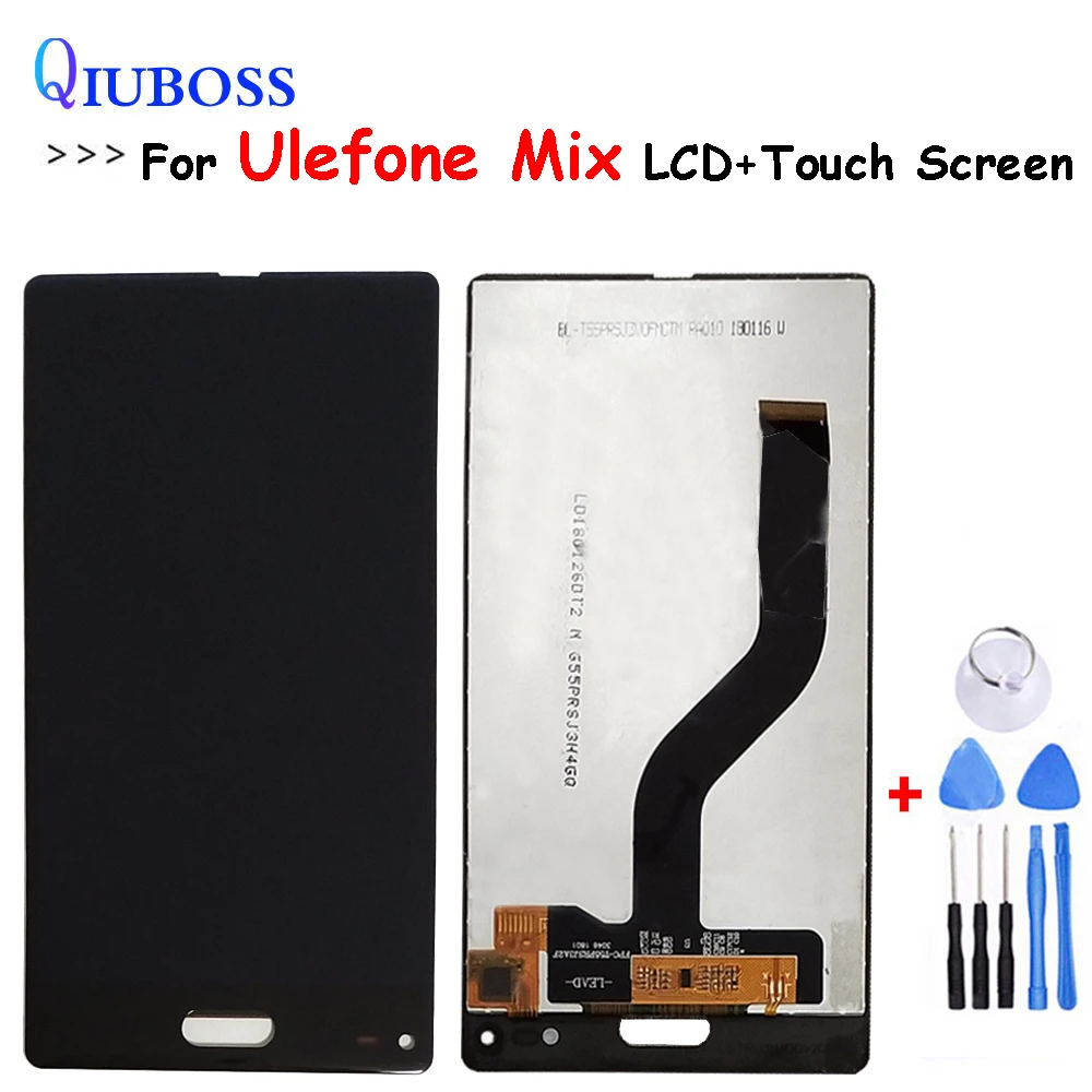 ЖК дисплей и сенсорный экран в сборе для Ulefone Mix дигитайзер замены дисплея mix