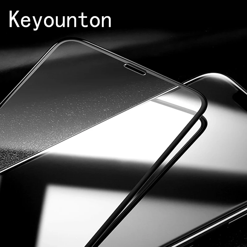 Защита экрана для iPhone XS Max X XR полное покрытие закаленное стекло 6 6S 7 8 Plus жесткая