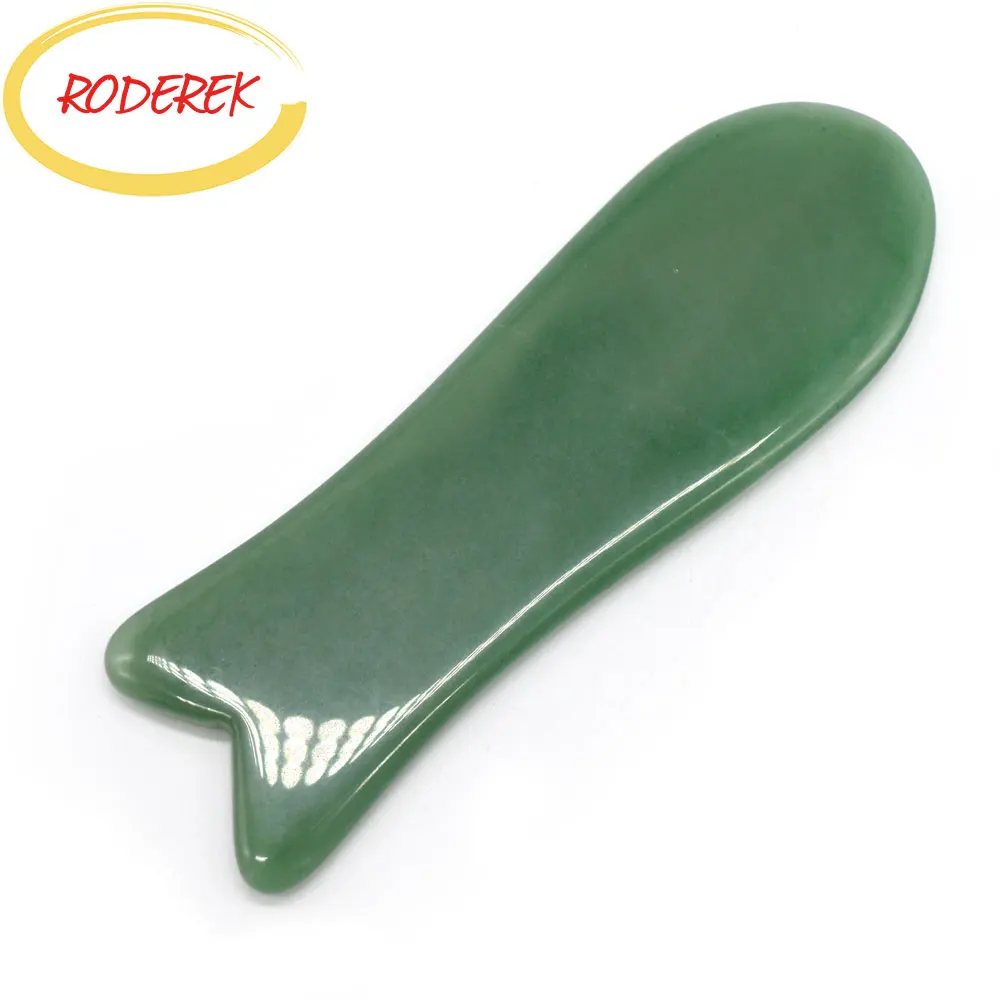 Jade Gua Sha доска из натурального нефрита Guasha инструменты для массажа тела