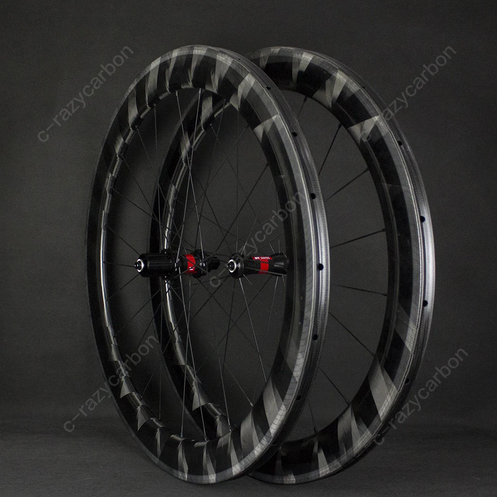 

2019 Ultra-light X Wheels 60mm Clincher/Tubular Wheels Road Bicycle with Aero Flat Spokes Bitex BX305F/BX305R