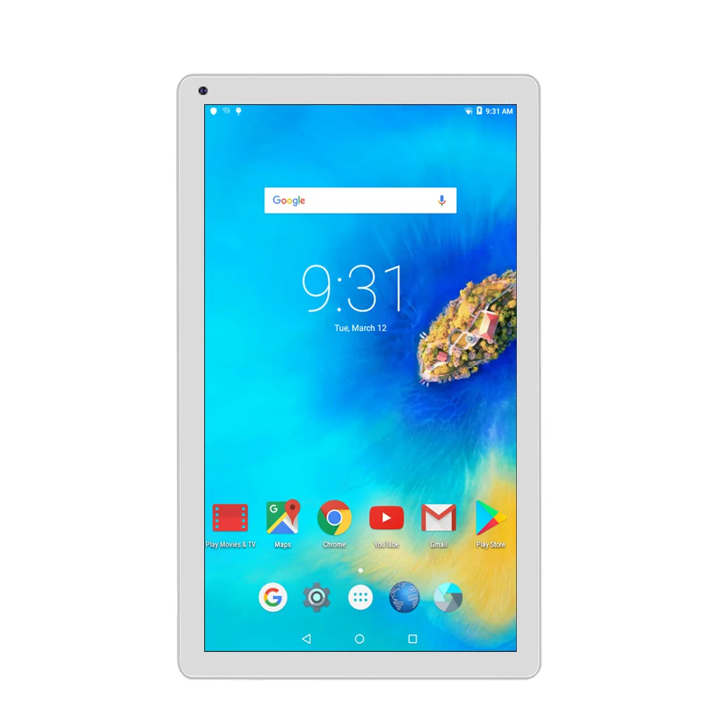 10 дюймов Android 5,1 планшетный ПК четырехъядерный 1 Гб ram+ 32 Гб rom WiFi версия планшета ПК 2 Мп с высокими камерами
