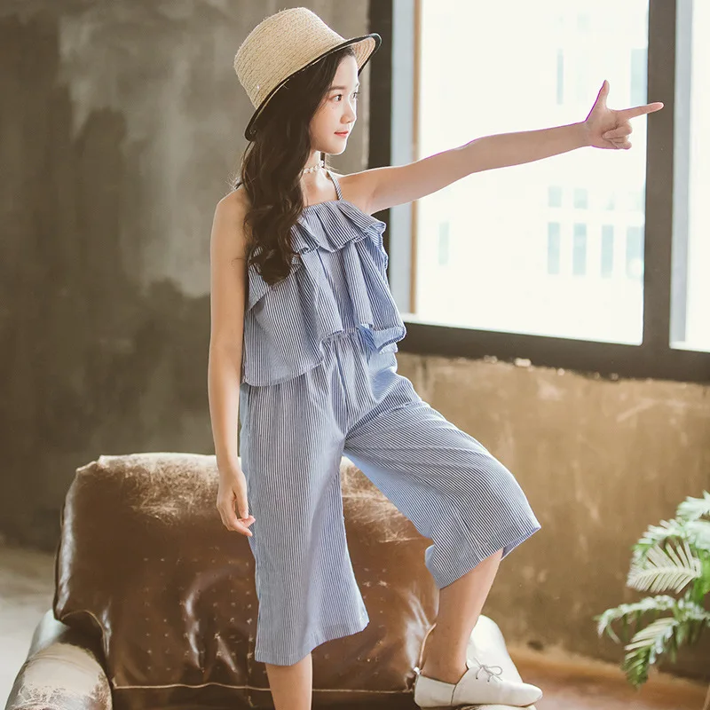 Детский костюм 2019 комплект детской одежды из двух предметов для девочек рубашка