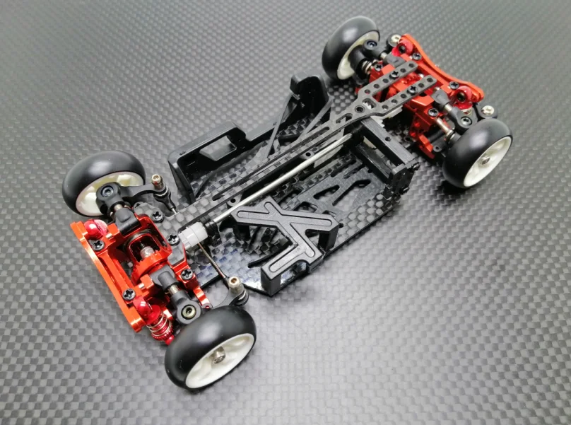 RC Mini-q9 DRZ мини-d мобильное автомобильное 1/281/24 Мини-Z RC автомобиль металлические шасси автомобиля