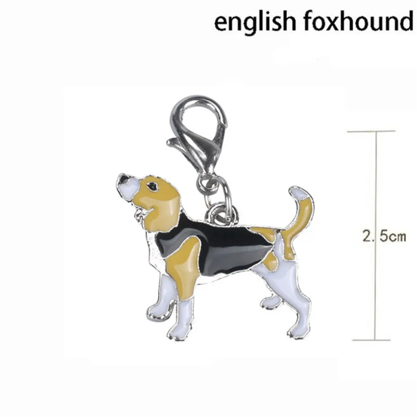 Практичный Новый Dog Tag Диск Pet ID аксессуары из эмали воротник английский Фоксхаунд