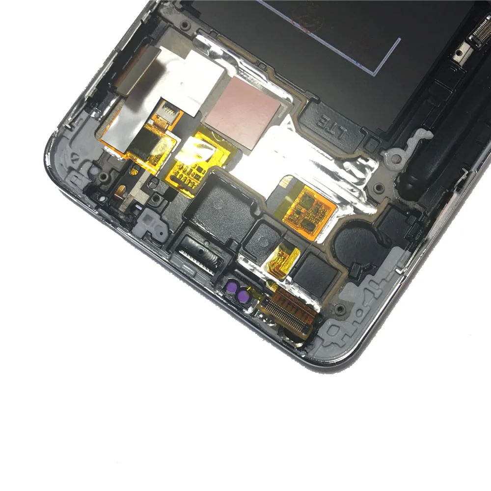 ЖК дисплей s для samsung Galaxy Note 3 N9005 Note3 рамка дисплея Сенсорный экран Digitizer Ассамблеи