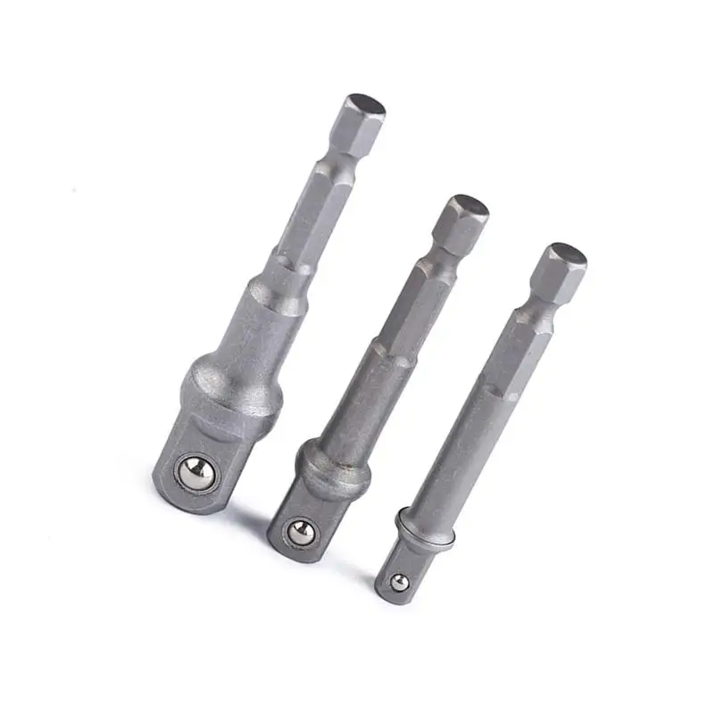 Удлинитель с шестигранным хвостовиком для сверл адаптер комплект адаптеров