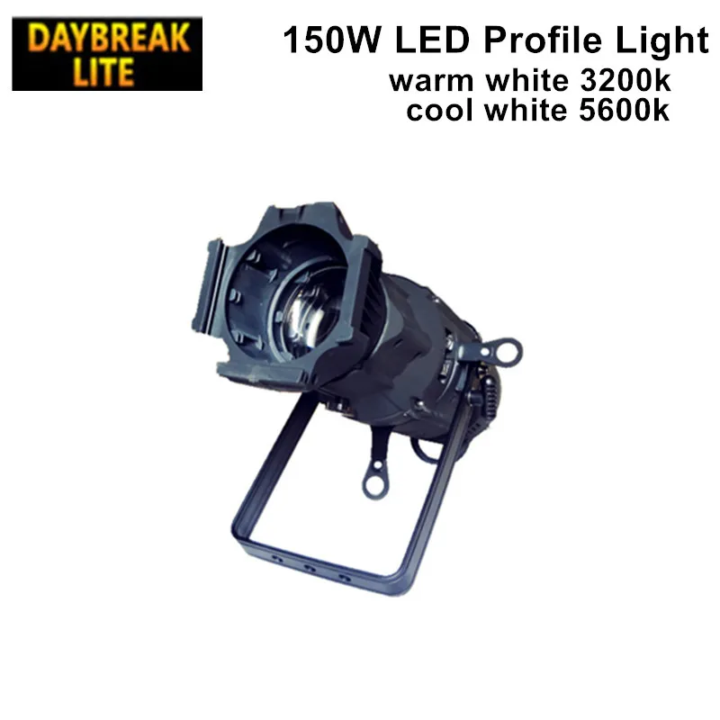 150 Вт led эллипсоидные профиль свет теплый белый 3200 k/холодный 5600k студия театр gobo