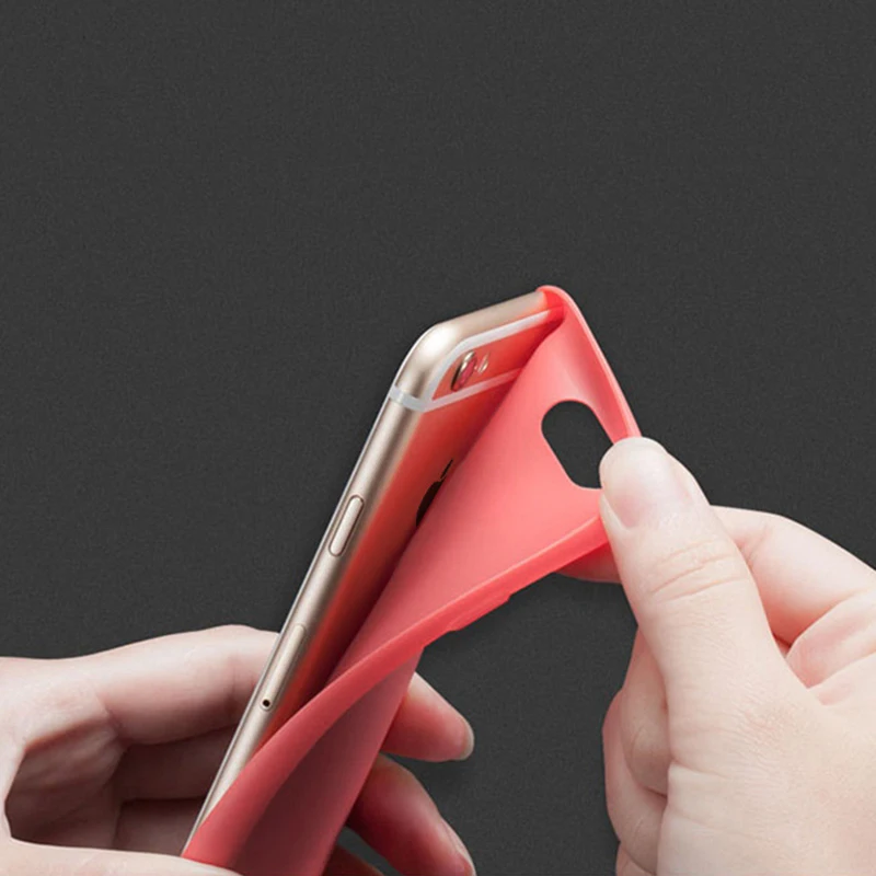 Cute Candy Colors Soft Phone Case For iPhone X 6 6S 7 8 Plus Anti-knock TPU Slim Matte Cover 5 5S SE 6Plus |