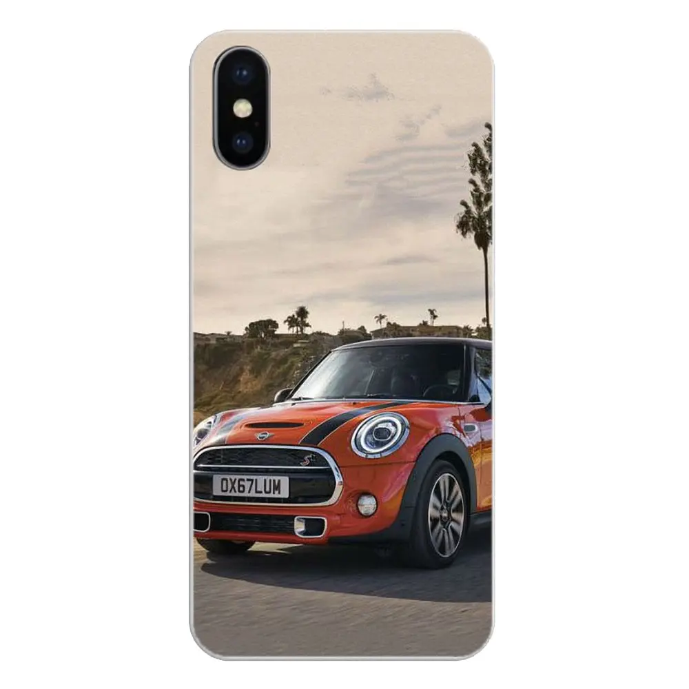 Для Samsung Galaxy S2 S3 S4 S5 MINI S6 S7 edge S8 S9 Plus Note 2 3 4 5 8 Coque Fundas car mini cooper jcw Мягкий Силиконовый
