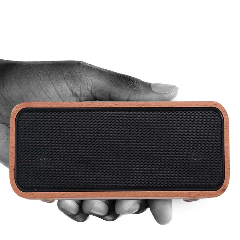 FELYBY S18 зеленый бамбук твердой древесины Bluetooth динамик объемный аудио сенсорный |