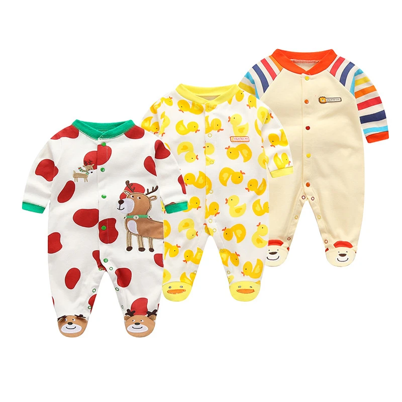 Комбинезоны для маленьких девочек Осенний комбинезон мальчиков Модный