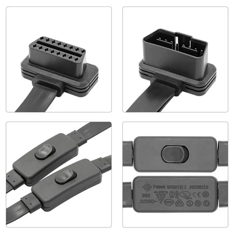 Автомобильный сканер CARPRIE OBD line новинка 1 шт. 16 контактный OBD2 в 2 Преобразованный
