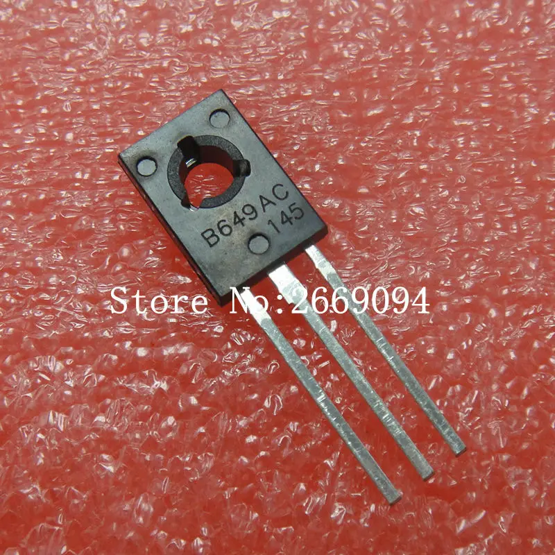 10 PAR 2SB649AC 2SD669AC TO 126 2SB649 2SD669 (10 B649 + D669) PNP NPN плоские Epitaxial транзисторы|transistor pnp npn|transistor