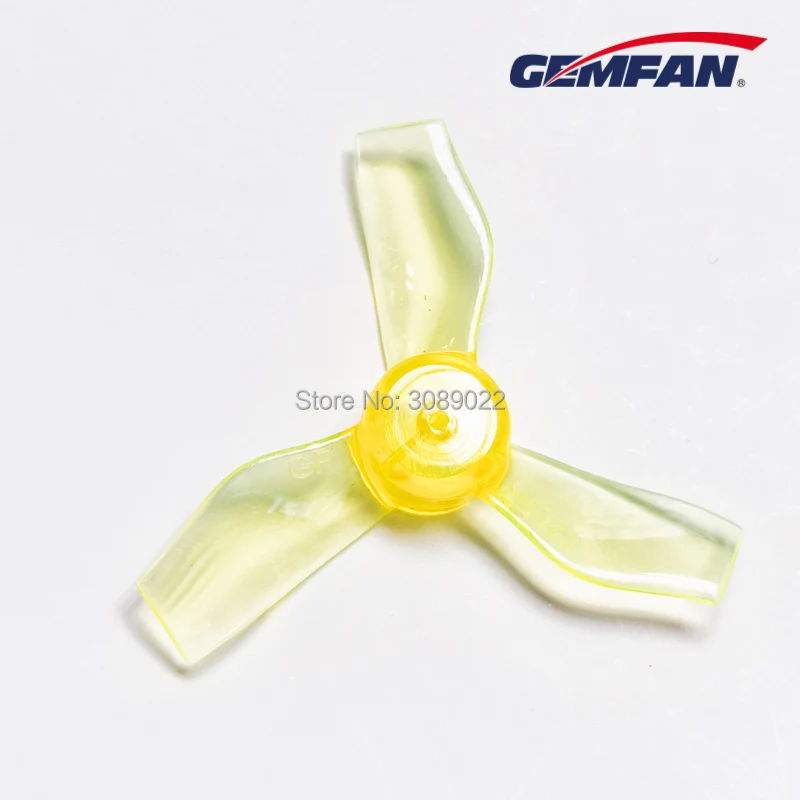 32 шт./16 пар GEMFAN 1219 3 лезвия PC пропеллер 31 мм 0,8 мм/1 мм CW CCW бесщеточный двигатель FPV пропеллеры для 0703-1103 FPV RC Drone