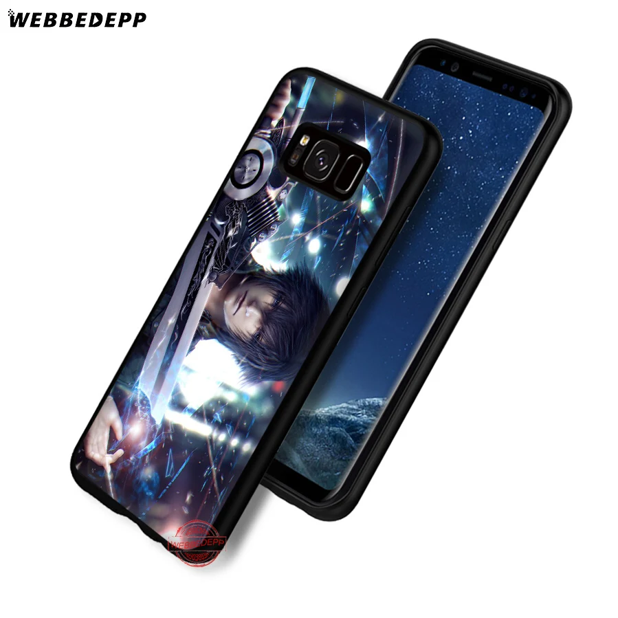 WEBBEDEPP Final Fantasy мягкий чехол для Samsung A6 A7 A8 A9 J6 2018 S6 S7 S8 S9 S10E S20 ультра Note 8 9 10 Lite Plus |
