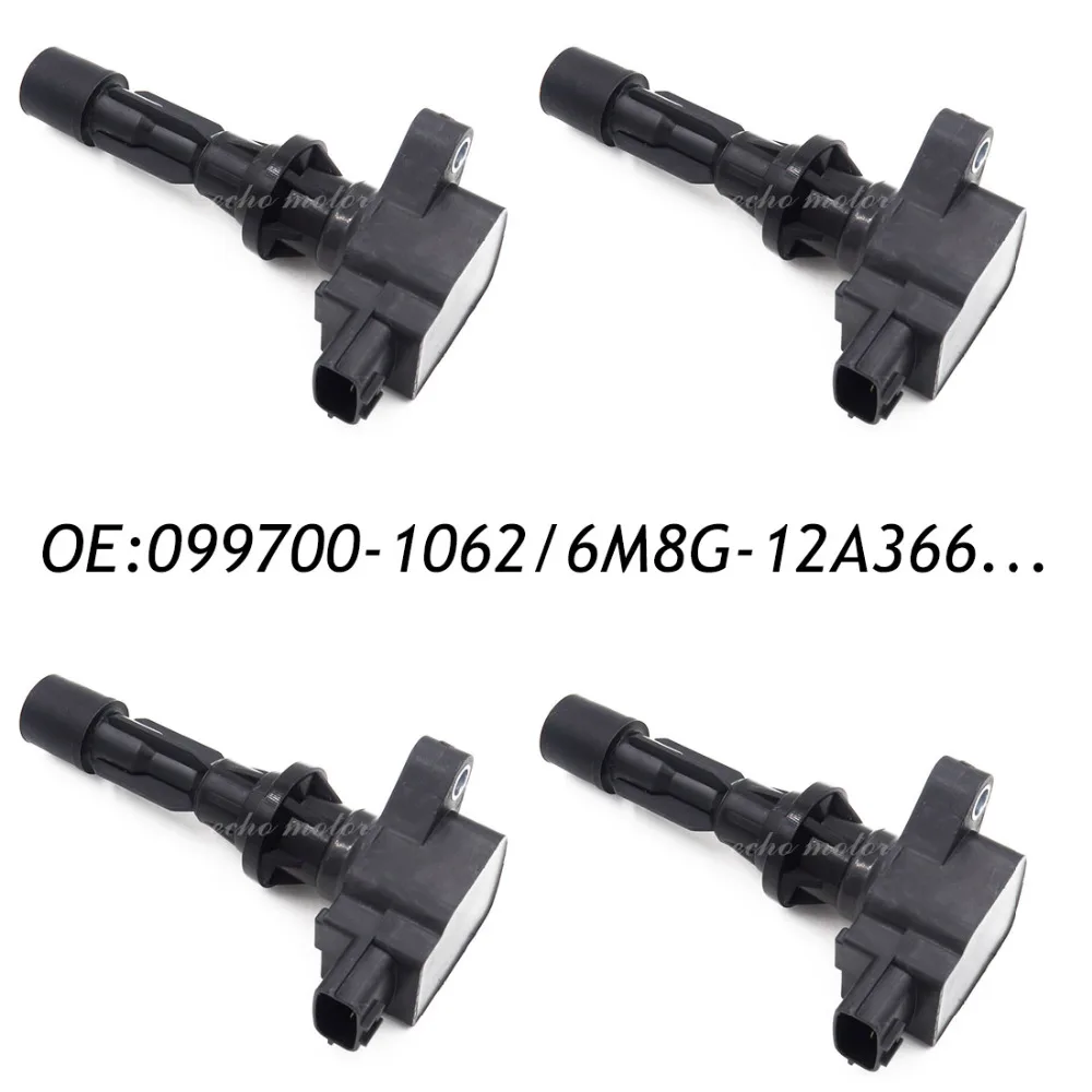 

New 4pcs Car parts Ignition coil L3G2-18-100A 6M8G-12A366 099700-1062 099700-1061 FOR FORD MAZDA Genuine