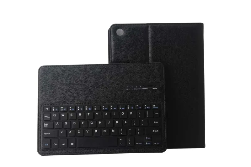Съемный беспроводной Bluetooth Русская/Иврит/испанская клавиатура Стенд PU кожаный